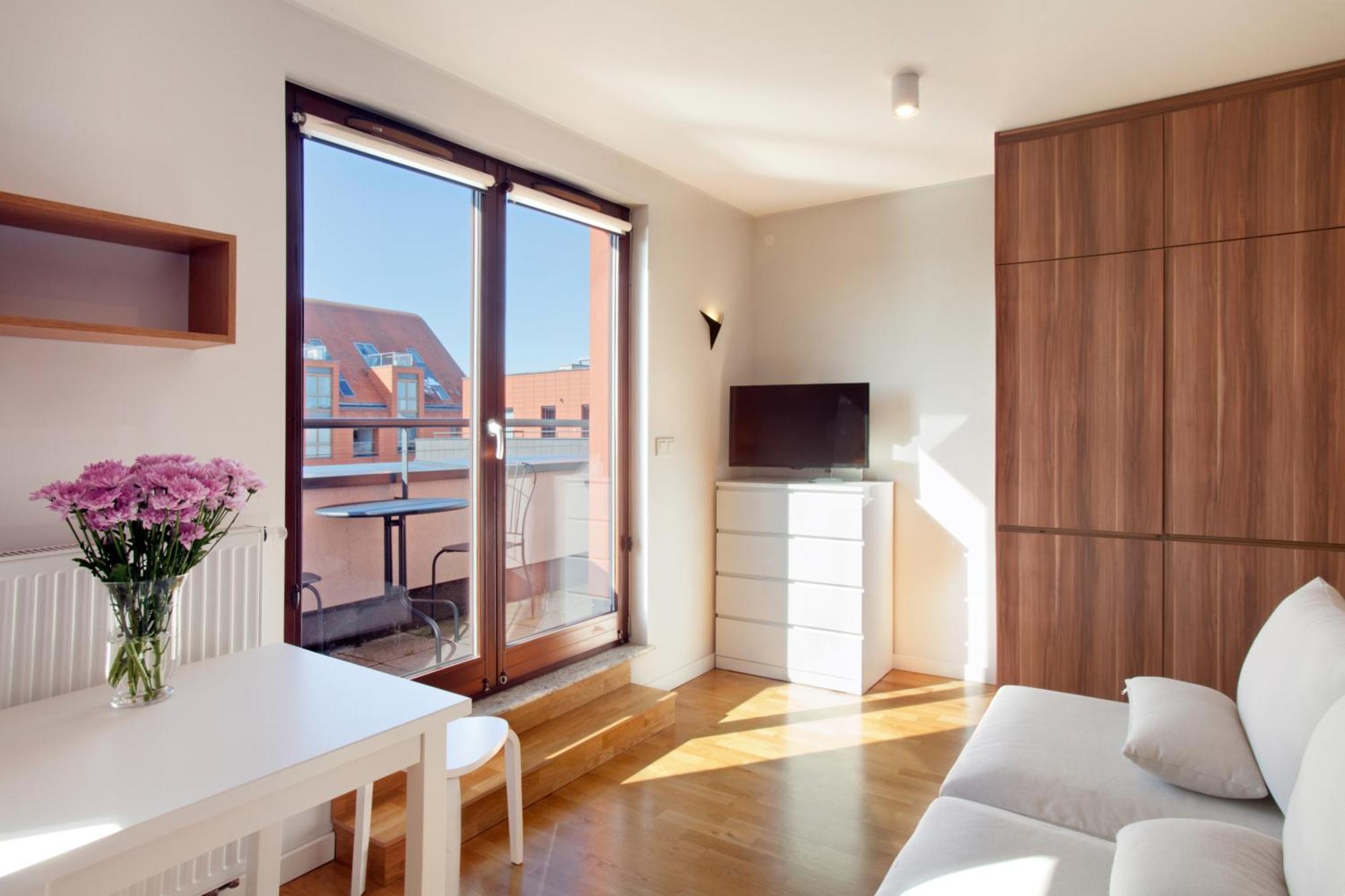 גדנסק Marine Studio With Balcony And Parking By Tyzenhauz מראה חיצוני תמונה